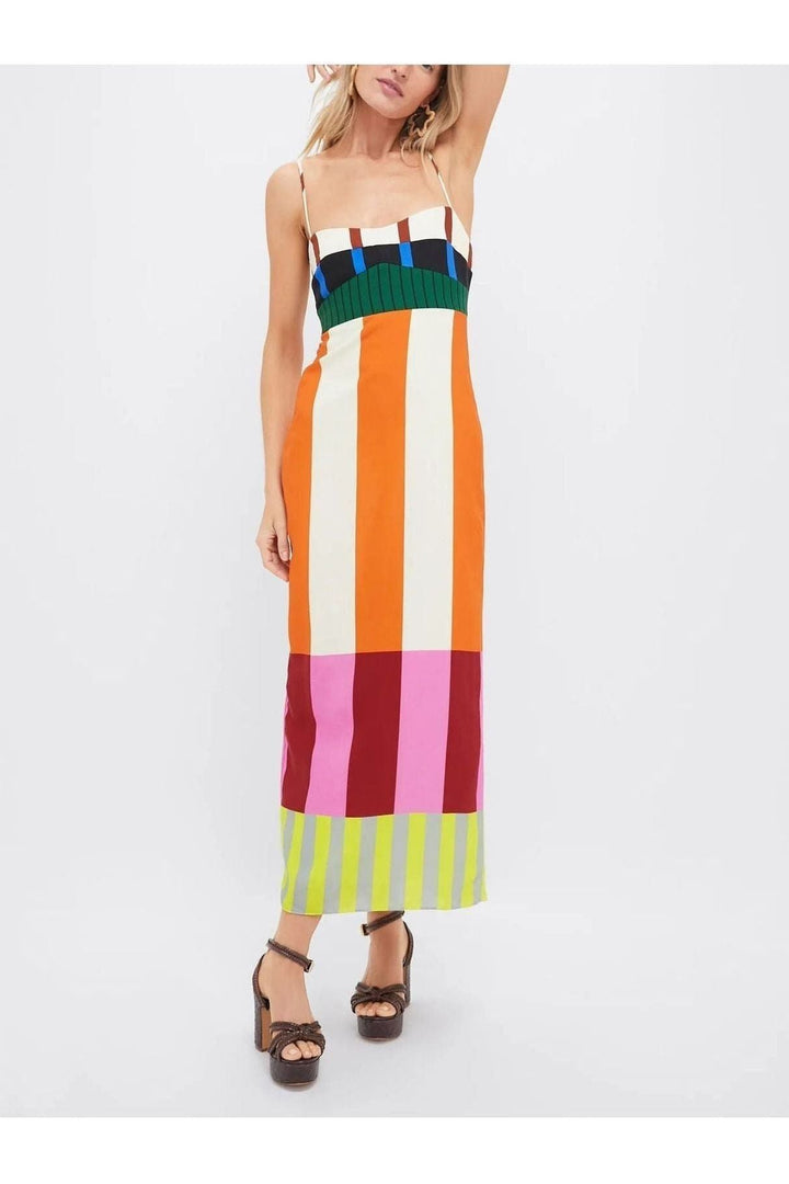 The Serena Strappy Midi Dress