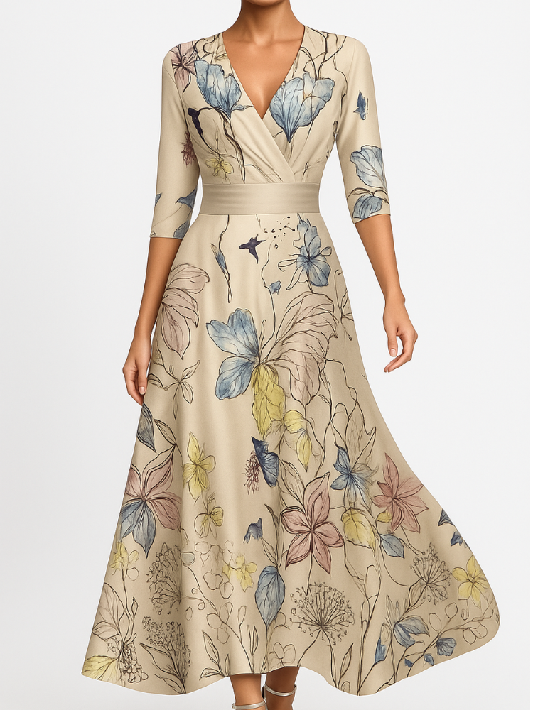 The Blooming Grace Maxi Dress