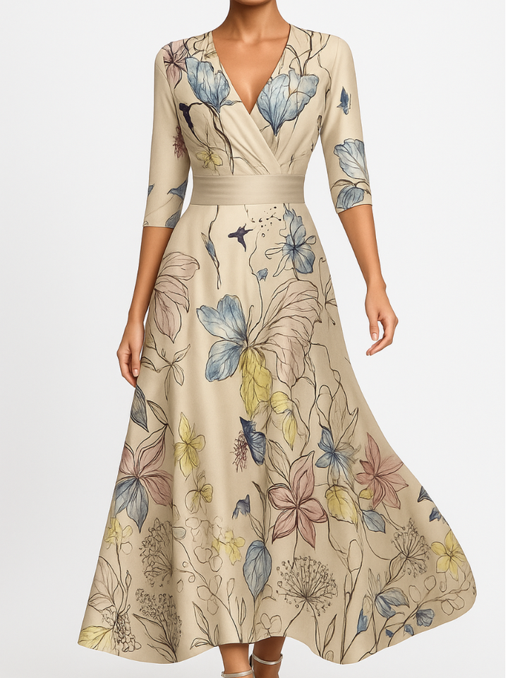The Blooming Grace Maxi Dress