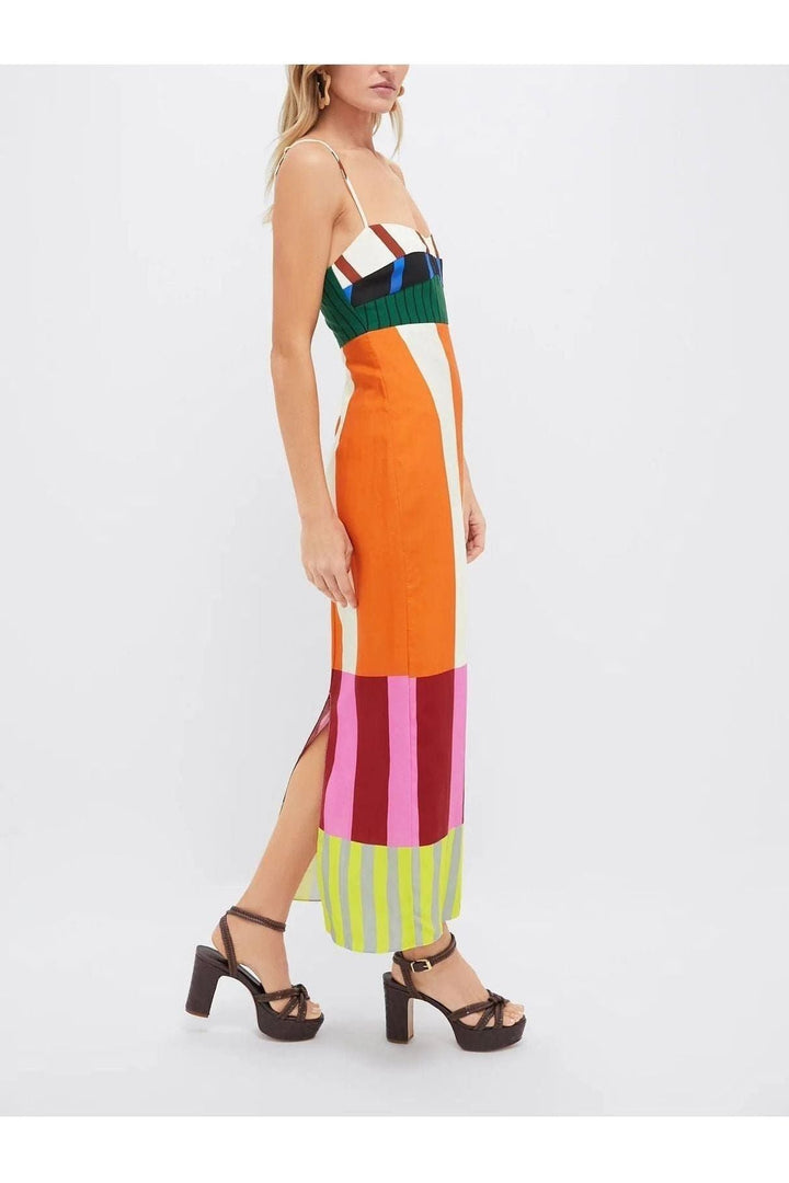 The Serena Strappy Midi Dress